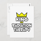 Carte Postale Roi de la radiothérapie (Devant / Derrière)