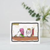 Carte Postale roi de laine (Debout devant)