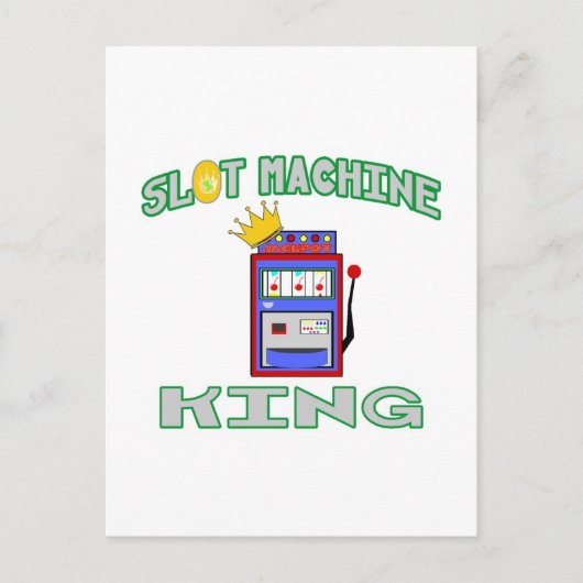 Carte Postale Roi de machine à sous (Devant)