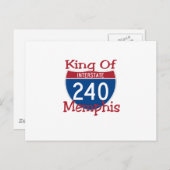 Carte Postale Roi De Memphis (Devant / Derrière)