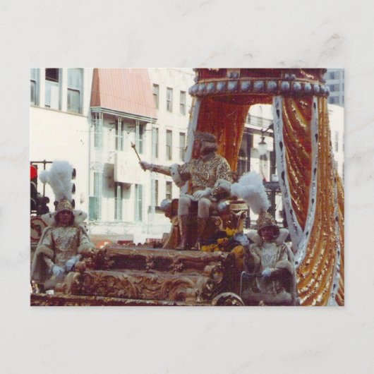 Carte Postale Roi de Rex du mardi gras 1983 (Devant)