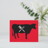 Carte Postale Roi de viande de boeuf (Debout devant)