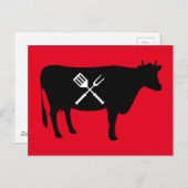 Carte Postale Roi de viande de boeuf (Devant / Derrière)