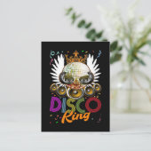 Carte Postale Roi Disco Funky Musique Danse (Debout devant)