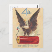 Carte Postale Roi du jour (Devant / Derrière)