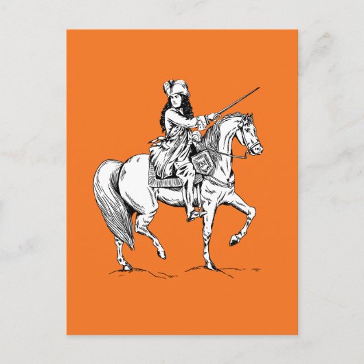 Carte Postale Roi Guillaume d'Orange (Devant)