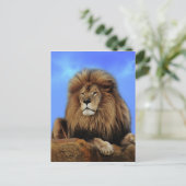 Carte Postale Roi Lion en Afrique (Debout devant)