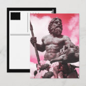 Carte Postale roi neptune (Devant / Derrière)