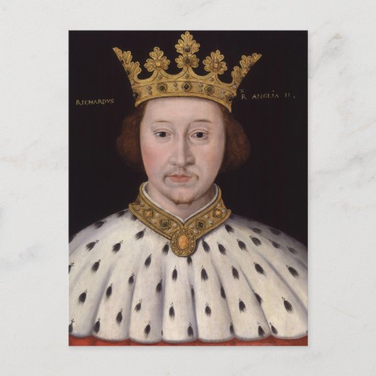Carte Postale Roi Richard II d'Angleterre (Devant)