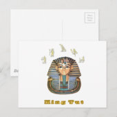 Carte Postale Roi Tout et Égypte (Devant / Derrière)