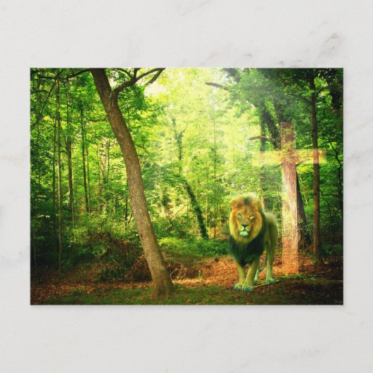 Carte Postale Roi triomphant (Devant)