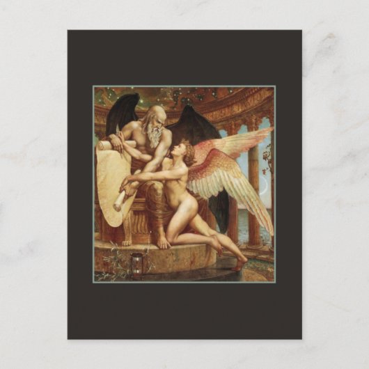 Carte Postale Rôle du destin de Walter Crane (Devant)