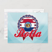 Carte Postale Rolla, MO (Devant / Derrière)