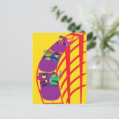 Carte Postale Roller Coaster Upclose (Debout devant)