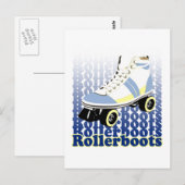 Carte Postale Rollerboots (Devant / Derrière)