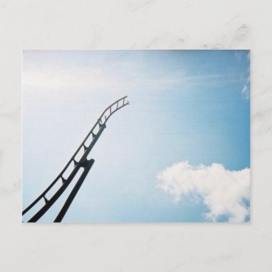 Carte Postale Rollercoaster cassé (Devant)