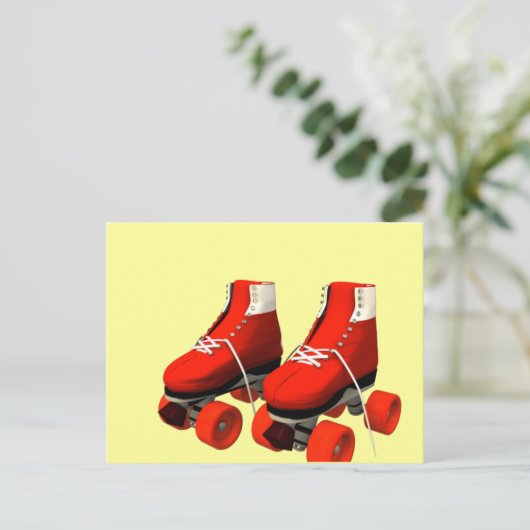 Carte Postale Rollerskates (Debout devant)