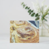 Carte postale Rolls cannelle maison (Debout devant)