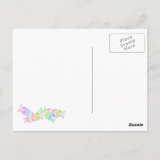 Carte Postale Rolls sucrées (Dos)