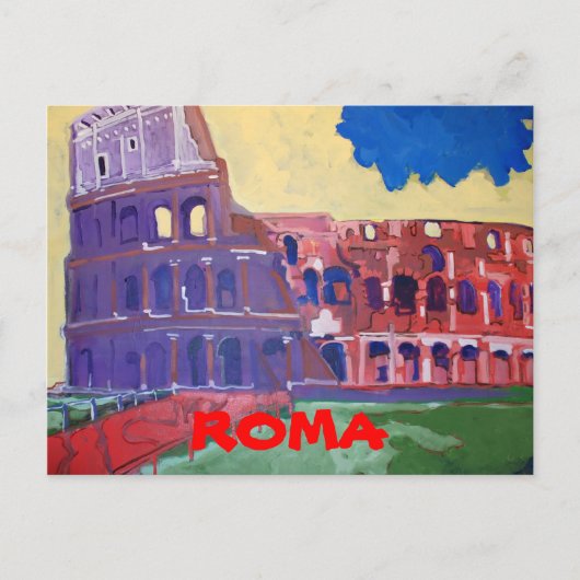 Carte postale ROMA (Devant)