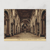 Carte Postale Roma, à l'intérieur de St John à Latran (Devant)
