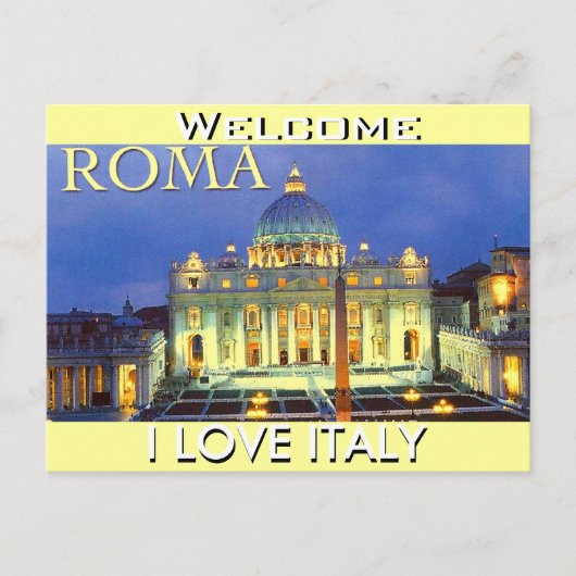 CARTE POSTALE ROMA (OLUBODE GBADAMOSI) (Devant)