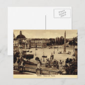 Carte Postale Roma, Piazza del Paulo (Devant / Derrière)