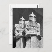 Carte postale romaine de gardes (Devant / Derrière)