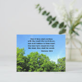 Carte Postale Romains 10:9 (Debout devant)