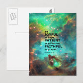 Carte Postale Romains 12:12 (Devant / Derrière)