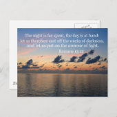 Carte Postale Romains 13:12 (Devant / Derrière)