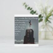 Carte Postale Romains 8:18 Gloire à révéler (Debout devant)