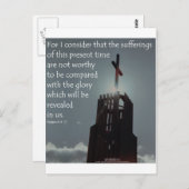 Carte Postale Romains 8:18 Gloire à révéler (Devant / Derrière)