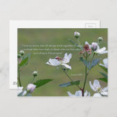 Carte Postale Romains 8:28 (Devant / Derrière)