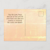 Carte Postale Romains 8:39 L'amour de Dieu dans le Christ Jésus, (Dos)