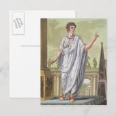 Carte Postale Roman Citizen Claiming Employment (Devant / Derrière)