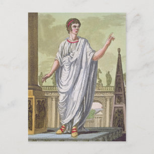 Carte Postale Roman Citizen Claiming Employment