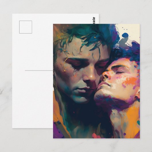 Carte postale Romance (Devant / Derrière)