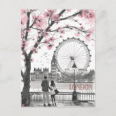 Carte Postale Romance à Londres (Devant)