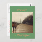 Carte Postale Romance à Washington (Devant / Derrière)