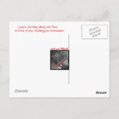 Carte Postale Romance à Washington (Dos)