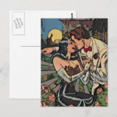 Carte Postale Romance au clair de lune (Devant / Derrière)