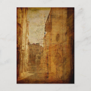 Carte Postale Romance en pierre