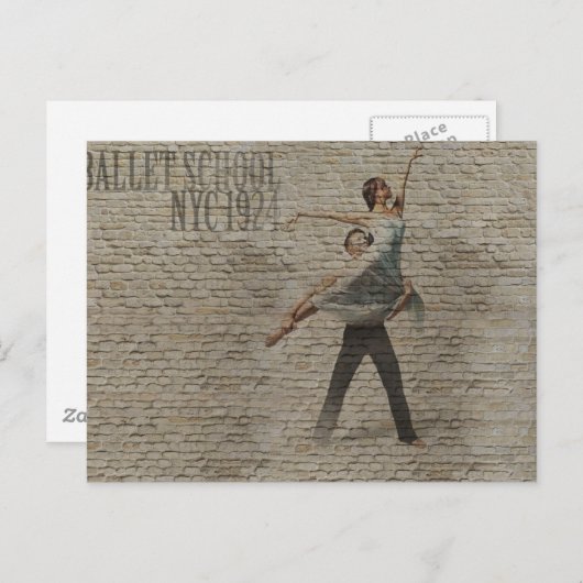 Carte Postale Romance oublié 2 (Devant / Derrière)