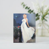 Carte Postale Romance Pin Up (Debout devant)
