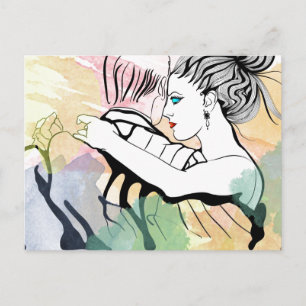 Carte Postale Romance Tango