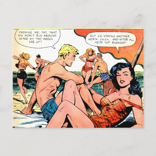 Carte Postale Romance temporaire (Devant)