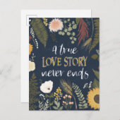 Carte Postale Romance V | A True Love Story (Devant / Derrière)
