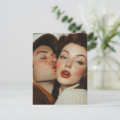 Carte Postale Romance vintage (Debout devant)