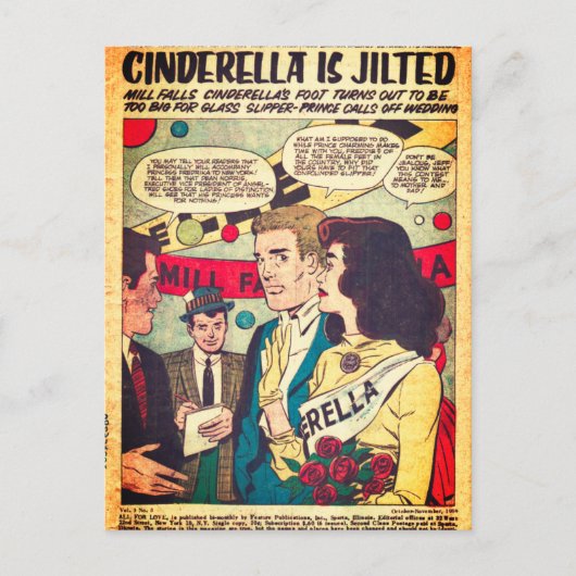 Carte Postale Romance Vintage (Devant)